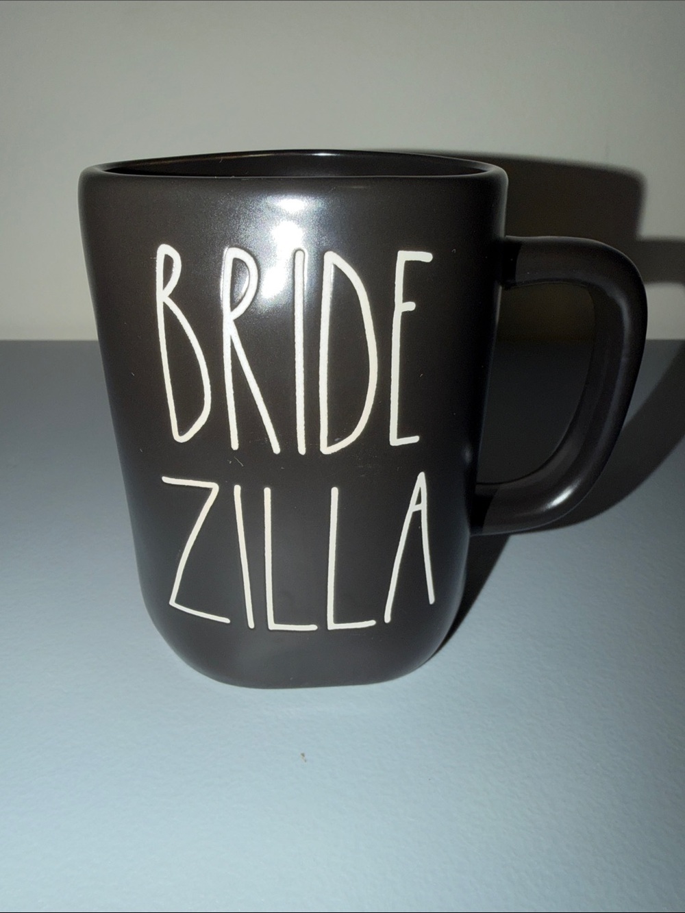 Rae Dunn Black "BRIDE ZILLA" Ceramic Mug